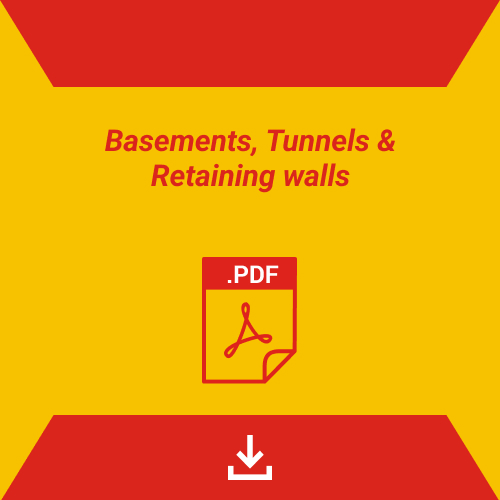 Basements, Tunnels & Retaining walls