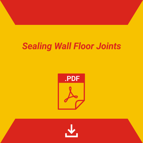 Sealing Wall Floor Joints