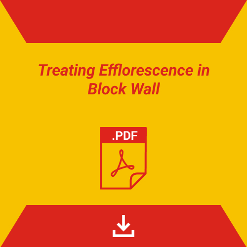 Treating Efflorescence Block Walls