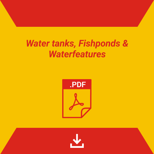 Water tanks, Fishponds & Waterfeatures