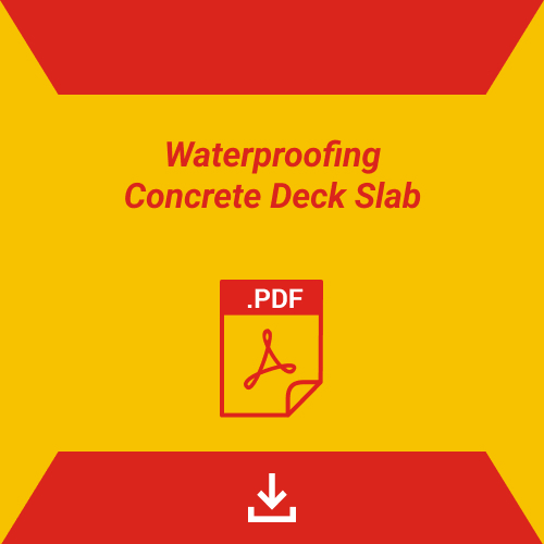 Waterproofing Concrete Deck Slab